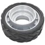 Rueda para rueda de remolque jockey aluminio y goma Ø19,5x10 cm by , Trailers for goods and transport - Ref: Foro24-4007308, ...