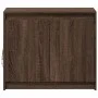 Aparador con LED madera ingeniería marrón roble 72x34x61 cm de , Aparadores - Ref: Foro24-852179, Precio: 66,11 €, Descuento: %