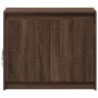 Aparador con LED madera ingeniería marrón roble 72x34x61 cm de , Aparadores - Ref: Foro24-852179, Precio: 66,99 €, Descuento: %