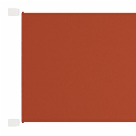 Toldo vertical terracota tela oxford 100x1000 cm de vidaXL, Sombrillas - Ref: Foro24-148358, Precio: 48,42 €, Descuento: %