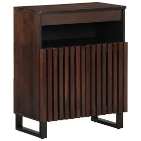 Aparador de madera maciza de mango 60x34x75 cm de , Taquillas y armarios de almacenamiento - Ref: Foro24-377561, Precio: 106,...
