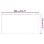 Toldo vertical verde claro 140x360 cm tela oxford de vidaXL, Sombrillas - Ref: Foro24-148312, Precio: 20,19 €, Descuento: %