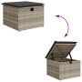 Set de sofás de jardín 7 pzas con cojines ratán PE gris claro de , Conjuntos de jardín - Ref: Foro24-3275142, Precio: 524,12 ...