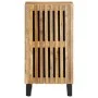 Aparador de madera maciza de mango rugosa 40x34x75 cm de , Taquillas y armarios de almacenamiento - Ref: Foro24-377554, Preci...