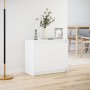 Aparador con LED madera de ingeniería blanco 72x34x61 cm de , Aparadores - Ref: Foro24-852173, Precio: 70,49 €, Descuento: %
