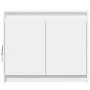 Aparador con LED madera de ingeniería blanco 72x34x61 cm de , Aparadores - Ref: Foro24-852173, Precio: 69,87 €, Descuento: %