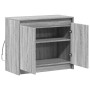 Aparador con LED madera de ingeniería gris Sonoma 72x34x61 cm de , Aparadores - Ref: Foro24-852178, Precio: 79,69 €, Descuent...