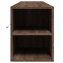 Mueble de TV de pared con luz LED marrón roble 180x31x39,5 cm de , Muebles TV - Ref: Foro24-3307960, Precio: 159,90 €, Descue...