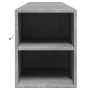 Mueble de TV de pared con luz LED gris hormigón 180x31x39,5 cm de , Muebles TV - Ref: Foro24-3307957, Precio: 138,96 €, Descu...