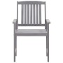 Set de comedor de jardín 5 piezas madera maciza de acacia gris de , Conjuntos de jardín - Ref: Foro24-45940, Precio: 423,14 €...