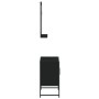 Juego de muebles de baño 2 pzas madera de ingeniería negro de , Muebles de baño - Ref: Foro24-3214334, Precio: 84,95 €, Descu...