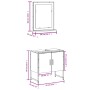 Juego de muebles de baño 2 pzas madera de ingeniería negro de , Muebles de baño - Ref: Foro24-3214334, Precio: 84,95 €, Descu...