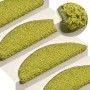 Alfombras de peldaños de escalera 15 uds verde 56x17x3 cm de , Alfombrillas para escalones - Ref: Foro24-322382, Precio: 75,5...