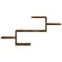 Estante de pared madera ingeniería roble ahumado 104x15x49 cm de , Estantes y estanterías - Ref: Foro24-853204, Precio: 29,12...