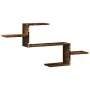 Estante de pared madera ingeniería roble ahumado 104x15x49 cm de , Estantes y estanterías - Ref: Foro24-853204, Precio: 29,12...