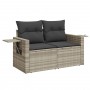 Set sofás jardín 10 pzas con cojines ratán sintético gris claro de , Conjuntos de jardín - Ref: Foro24-3268112, Precio: 725,1...