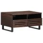 Mesa de centro madera maciza mango marrón 80x55x40 cm de , Mesas de centro - Ref: Foro24-377502, Precio: 103,08 €, Descuento: %