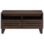 Mesa de centro madera maciza mango marrón 80x55x40 cm de , Mesas de centro - Ref: Foro24-377502, Precio: 103,08 €, Descuento: %