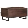 Mesa de centro madera maciza mango marrón 80x55x40 cm de , Mesas de centro - Ref: Foro24-377502, Precio: 103,08 €, Descuento: %