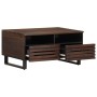 Mesa de centro madera maciza mango marrón 80x55x40 cm de , Mesas de centro - Ref: Foro24-377502, Precio: 104,00 €, Descuento: %