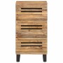 Aparador de madera maciza de mango rugosa 40x34x75 cm de , Taquillas y armarios de almacenamiento - Ref: Foro24-377549, Preci...