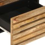 Aparador de madera maciza de mango rugosa 40x34x75 cm de , Taquillas y armarios de almacenamiento - Ref: Foro24-377549, Preci...