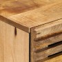 Aparador de madera maciza de mango rugosa 40x34x75 cm de , Taquillas y armarios de almacenamiento - Ref: Foro24-377549, Preci...