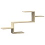 Estante de pared madera ingeniería roble Sonoma 104x15x49 cm de , Estantes y estanterías - Ref: Foro24-853202, Precio: 31,02 ...