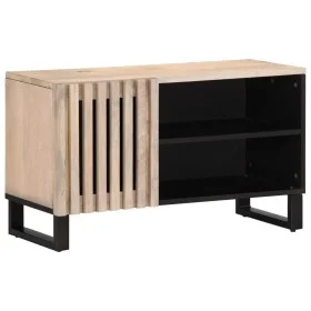 Mueble de TV madera maciza de mango 80x34x46 cm de , Almacenamiento para CD y DVD - Ref: Foro24-377512, Precio: 62,93 €, Desc...