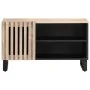 Mueble de TV madera maciza de mango 80x34x46 cm de , Almacenamiento para CD y DVD - Ref: Foro24-377512, Precio: 62,93 €, Desc...