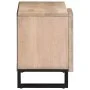 Mueble de TV madera maciza de mango 80x34x46 cm de , Almacenamiento para CD y DVD - Ref: Foro24-377512, Precio: 62,93 €, Desc...