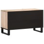 Mueble de TV madera maciza de mango 80x34x46 cm de , Almacenamiento para CD y DVD - Ref: Foro24-377512, Precio: 63,59 €, Desc...