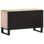 Mueble de TV madera maciza de mango 80x34x46 cm de , Almacenamiento para CD y DVD - Ref: Foro24-377512, Precio: 62,93 €, Desc...