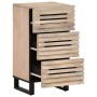 Aparador de madera maciza de mango 40x34x75 cm de , Taquillas y armarios de almacenamiento - Ref: Foro24-377552, Precio: 75,3...