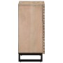 Aparador de madera maciza de mango 40x34x75 cm de , Taquillas y armarios de almacenamiento - Ref: Foro24-377552, Precio: 75,3...