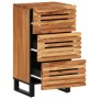 Aparador de madera maciza acacia 40x34x75 cm de , Taquillas y armarios de almacenamiento - Ref: Foro24-377550, Precio: 91,06 ...