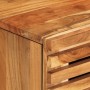 Aparador de madera maciza acacia 40x34x75 cm de , Taquillas y armarios de almacenamiento - Ref: Foro24-377550, Precio: 91,06 ...