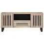 Mueble de TV madera maciza de mango 100x34x46 cm de , Almacenamiento para CD y DVD - Ref: Foro24-377507, Precio: 83,79 €, Des...