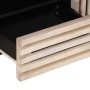 Mueble de TV madera maciza de mango 100x34x46 cm de , Almacenamiento para CD y DVD - Ref: Foro24-377507, Precio: 84,68 €, Des...