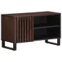 Mueble de TV madera maciza mango marrón 80x34x46 cm de , Almacenamiento para CD y DVD - Ref: Foro24-377511, Precio: 64,58 €, ...