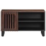 Mueble de TV madera maciza mango marrón 80x34x46 cm de , Almacenamiento para CD y DVD - Ref: Foro24-377511, Precio: 64,52 €, ...