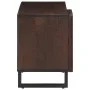 Mueble de TV madera maciza mango marrón 80x34x46 cm de , Almacenamiento para CD y DVD - Ref: Foro24-377511, Precio: 64,58 €, ...