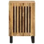 Armario de baño madera maciza de mango 38x34x58 cm de , Muebles de baño - Ref: Foro24-377539, Precio: 75,12 €, Descuento: %