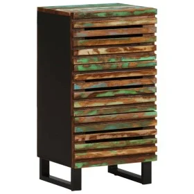 Aparador de madera maciza acacia 40x34x75 cm de , Taquillas y armarios de almacenamiento - Ref: Foro24-377553, Precio: 81,30 ...