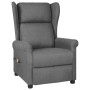 Sillón de masaje tela gris claro de , Sillones de masaje eléctricos - Ref: Foro24-348516, Precio: 262,23 €, Descuento: %