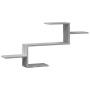 Estante de pared madera ingeniería gris Sonoma 104x15x49 cm de , Estantes y estanterías - Ref: Foro24-853205, Precio: 31,77 €...
