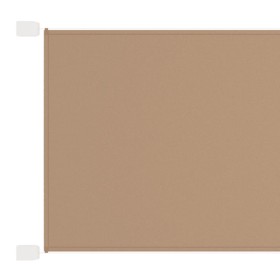 Toldo vertical tela oxford gris taupé 100x420 cm de vidaXL, Sombrillas - Ref: Foro24-148404, Precio: 20,75 €, Descuento: %