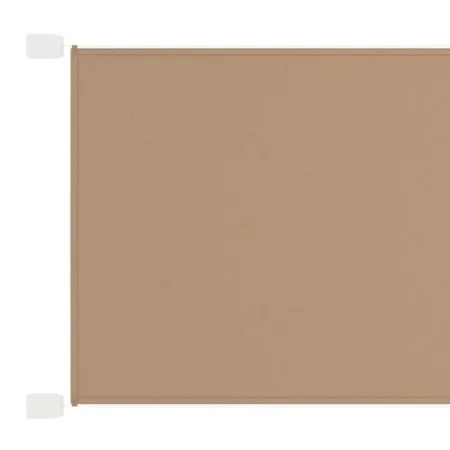 Toldo vertical tela oxford gris taupé 100x420 cm de vidaXL, Sombrillas - Ref: Foro24-148404, Precio: 20,57 €, Descuento: %