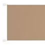 Toldo vertical tela oxford gris taupé 100x420 cm de vidaXL, Sombrillas - Ref: Foro24-148404, Precio: 20,57 €, Descuento: %