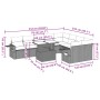 Set sofás jardín 10 pzas con cojines ratán sintético gris claro de , Conjuntos de jardín - Ref: Foro24-3268132, Precio: 725,1...